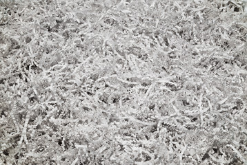 Crinkled Paper Strip Background.