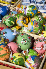 Prague Easter market, Old Town Square, Prague, Czech republic