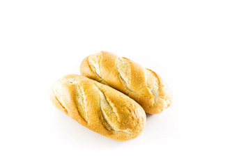 bread isolated on a white background