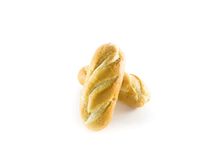 bread isolated on a white background