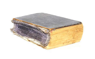 Old book  isolated on white background