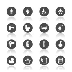 Bathroom icons
