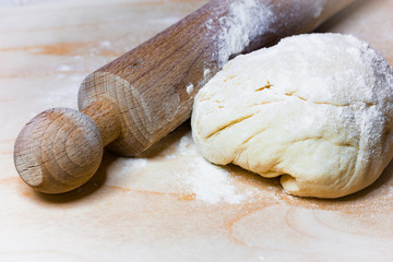 Pizza Dough amd rolling pin