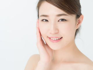 スキンケア・若い女性