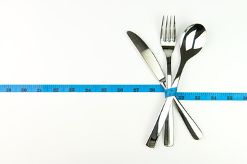 Fototapeta premium Diet measuring concept