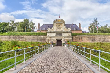 Fotobehang Entrance to the Vauban Citadel , Lille © bbsferrari