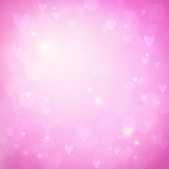 romantic shiny blurred background with lights
