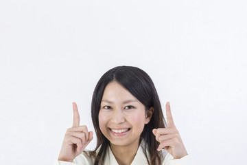 コピースペース　働く女性