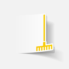 realistic design element: rake