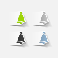 realistic design element: christmas bell