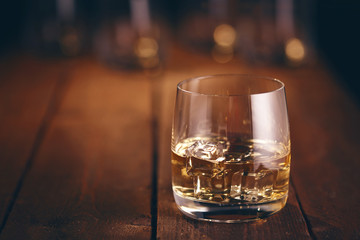 Glass of whiskey