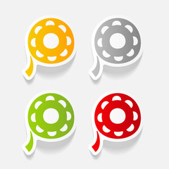 realistic design element: film