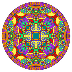 decorative design of circle dish template