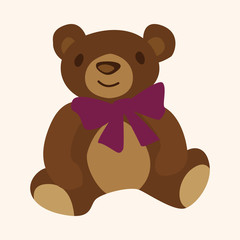 gift theme flat icon elements background,eps10