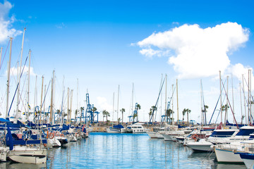 Fototapeta premium Marina in Gran Canaria