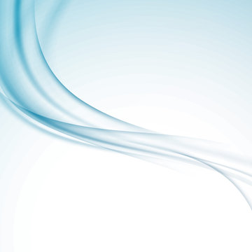 Modern Abstract Blue Swoosh Wave Certificate Background