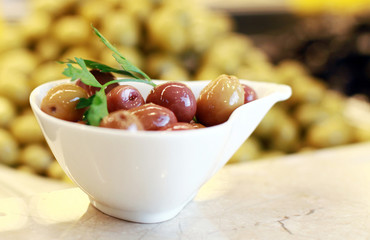 Green olives