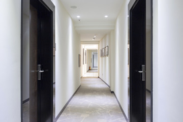Hotel corridor