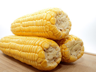 sweet corn on the cob