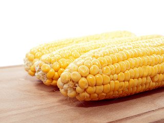 sweet corn on the cob