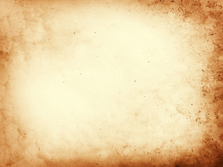 Old dirty parchment paper background texture - obrazy, fototapety, plakaty