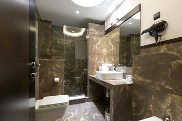 Luxury bathroom interior