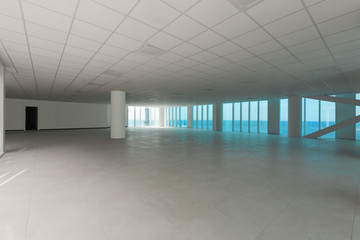 Interior, empty building