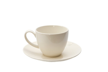 Coffee cup isolated on white background