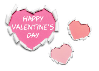 Valentinstag Papier Herz