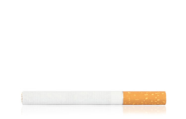 Zigarette horizontal mit Textfreiraum