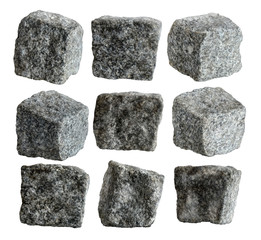Granite cubes