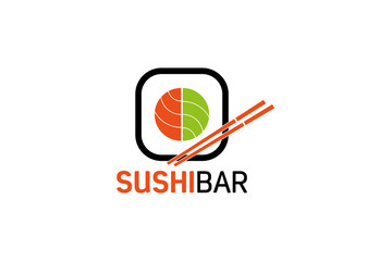 Logo design sushi bar