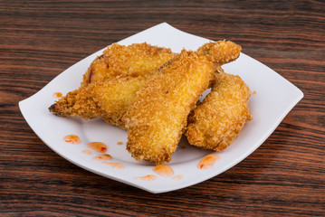 Fried prawn tempura
