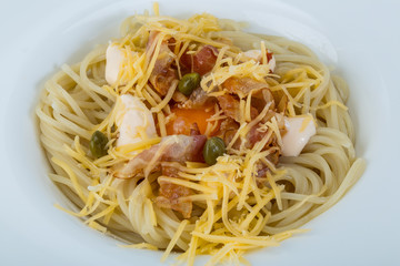 Pasta carbonara