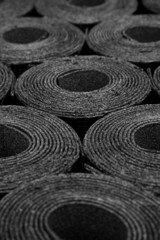 Fototapeta premium rolls of roof coating. Roofing felt