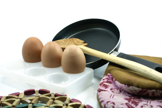 Cooking eggs