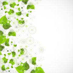 Eco manufacture abstract technology background.