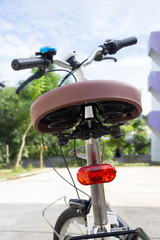 Safety red light of bike