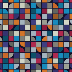Abstract mosaic seamless background.