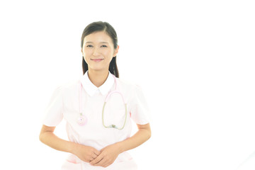 笑顔の看護士