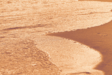 Sandy beach
