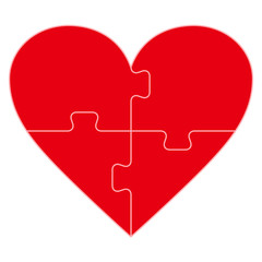 ハートのパズル