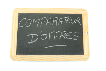Obraz premium ardoise comarateur d'offres