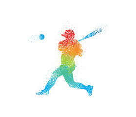 Obraz na płótnie Canvas Baseball art
