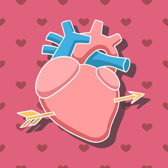 Heart with arrow