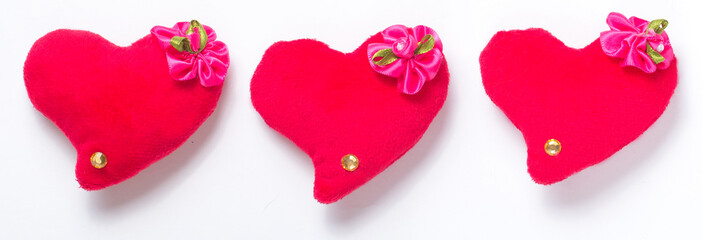 Valentines Day - red hearts