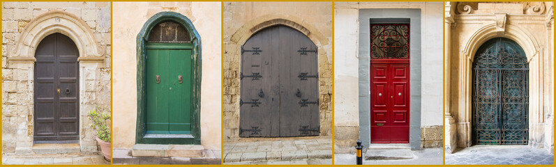 old vintage doors from malta 02
