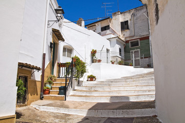 Alleyway. Laterza. Puglia. Italy.