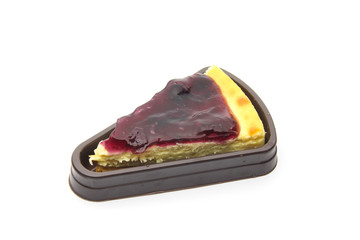Blueberry cheesecake