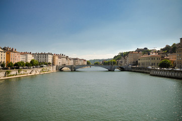 Fototapeta na wymiar Lyon city view